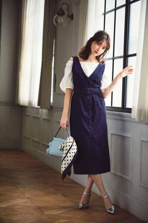 春夏　流行　穿搭